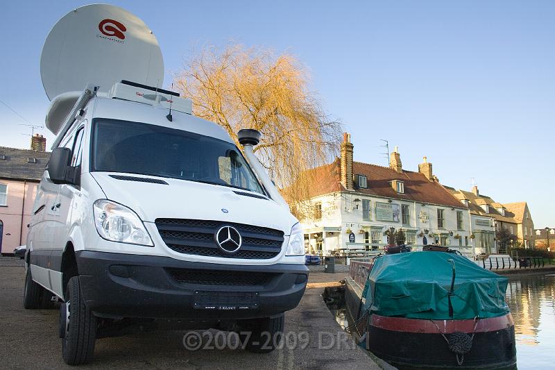 OB Truck Photos 2.jpg - Outside Broadcast Vehicle, Ely, Cambridgeshire, UK, January 2008